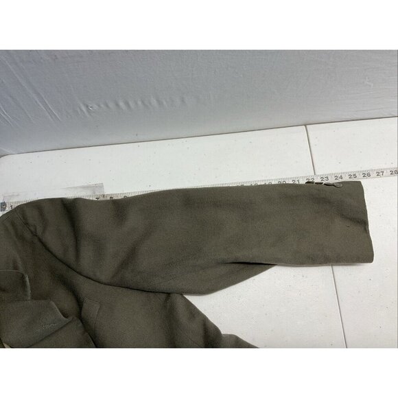 Nordstrom x Loro Piana 100% Camel Hair Men's Green Blazer sport coat Career 42 R - Picture 5 of 13